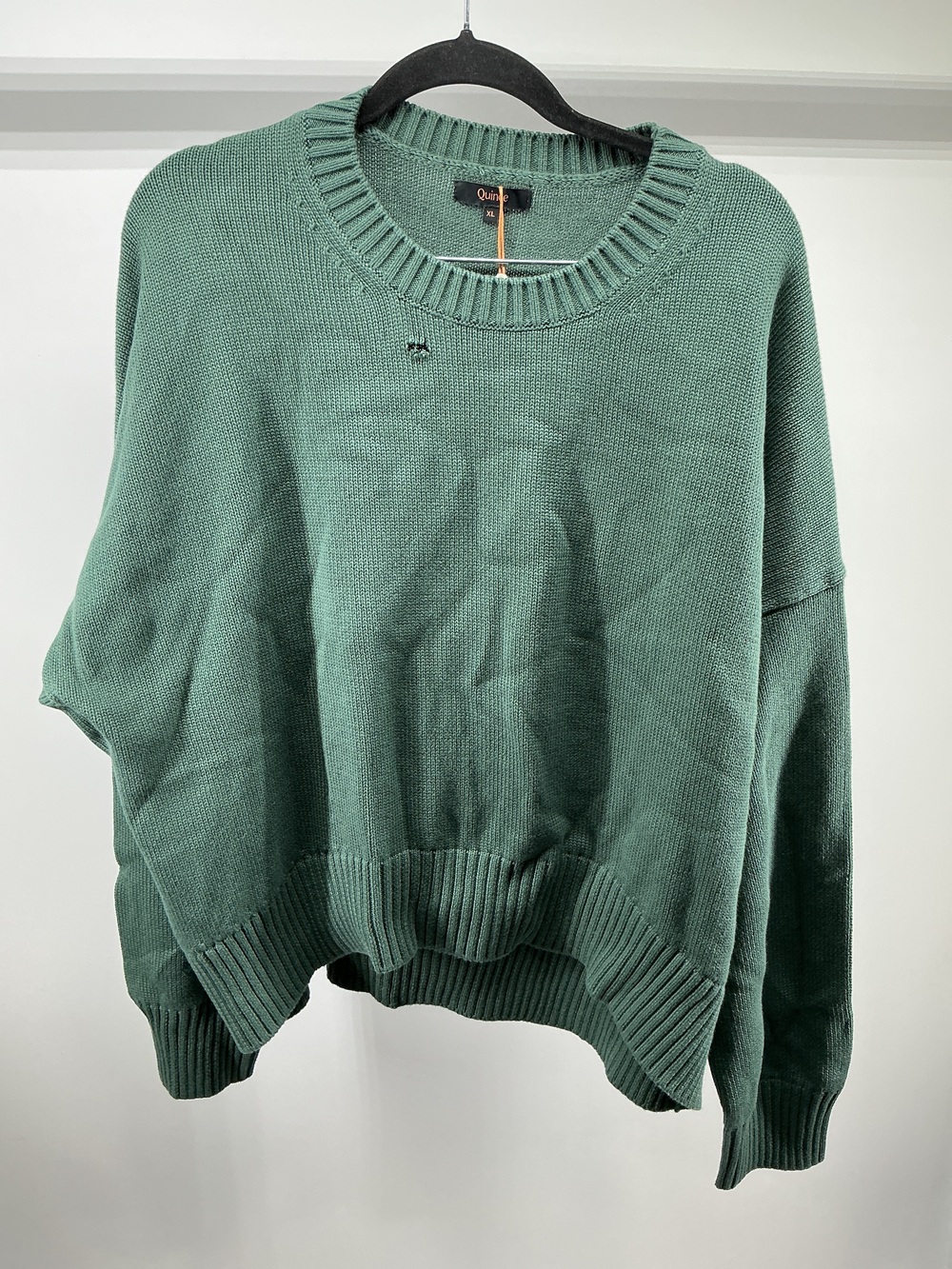 100% Organic Cotton Boyfriend Crew Sweater